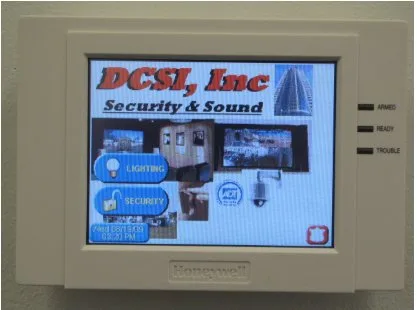 Smart Home Security Panel